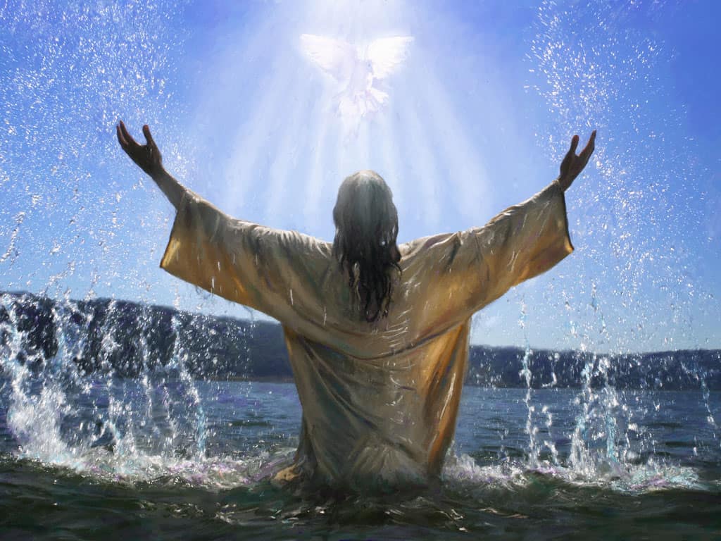 Jesus baptised
