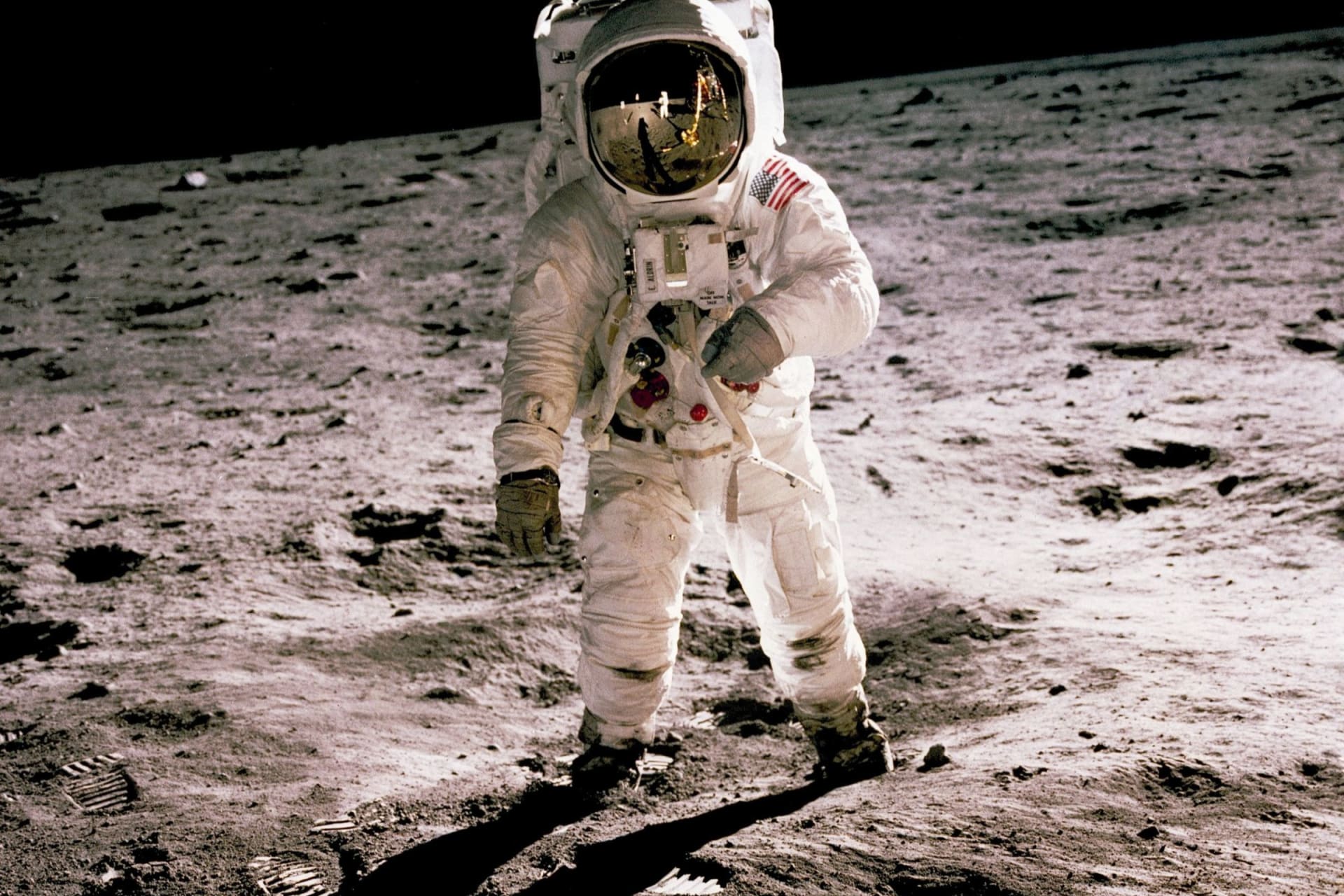 Man on the moon