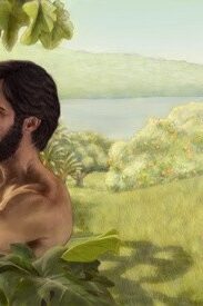 Adam and Eve in Garden